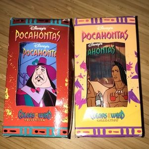 Pocahontas Collector’s Glass Two Piece Set